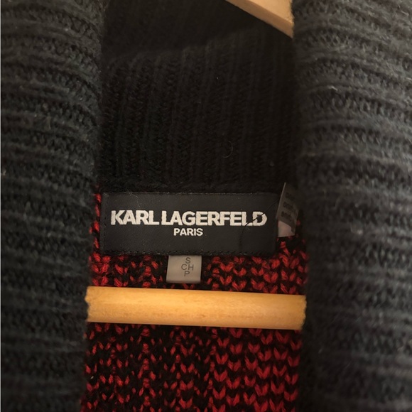 Vintage Karl Lagerfeld Logo Sweater. Size small - Picture 2 of 7